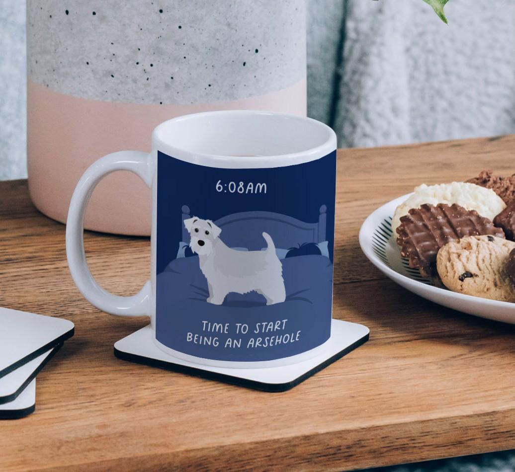 Time to Start: Personalised {breedCommonName} Mug