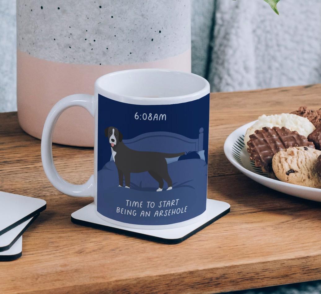 Time to Start: Personalised {breedCommonName} Mug