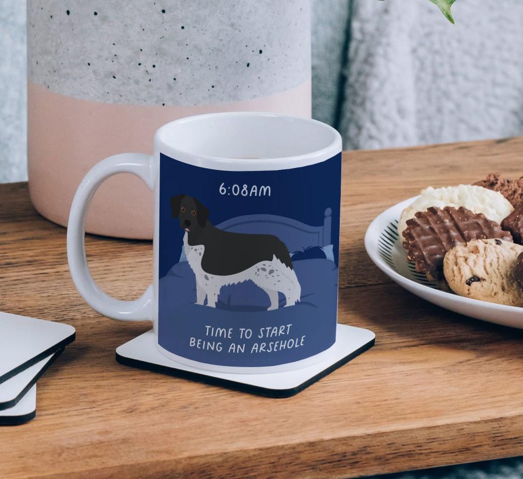 Time to Start: Personalised {breedCommonName} Mug