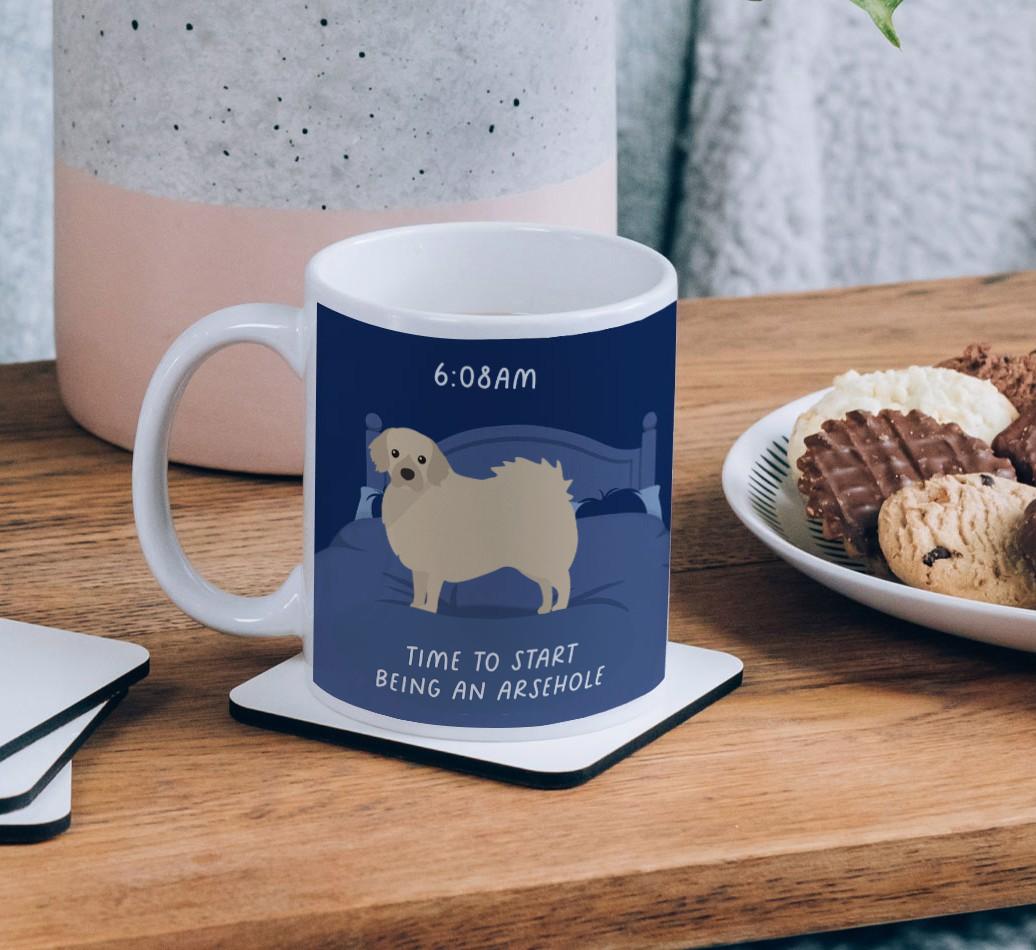 Time to Start: Personalised {breedCommonName} Mug
