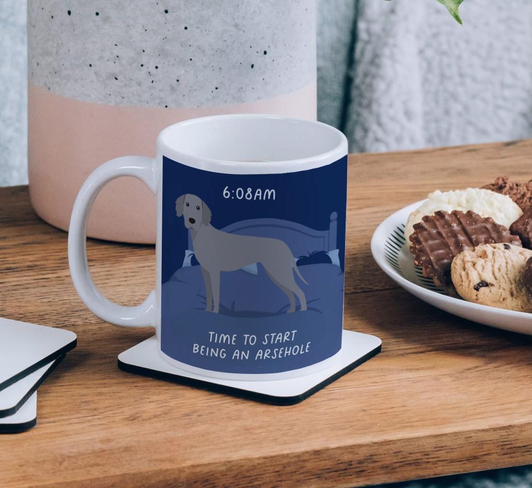 Time to Start: Personalised {breedCommonName} Mug