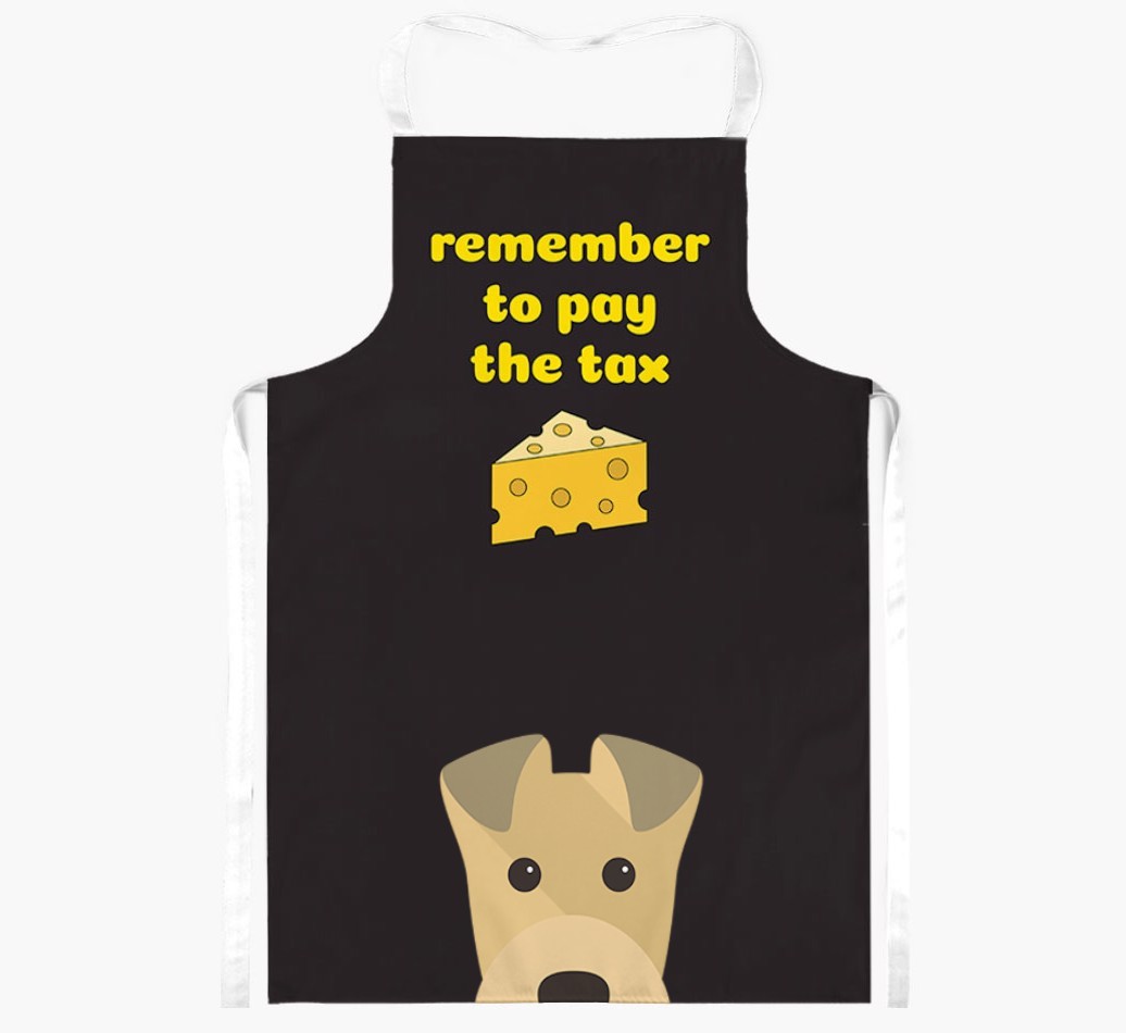 Pay The Tax: Personalized {breedFullName} Apron