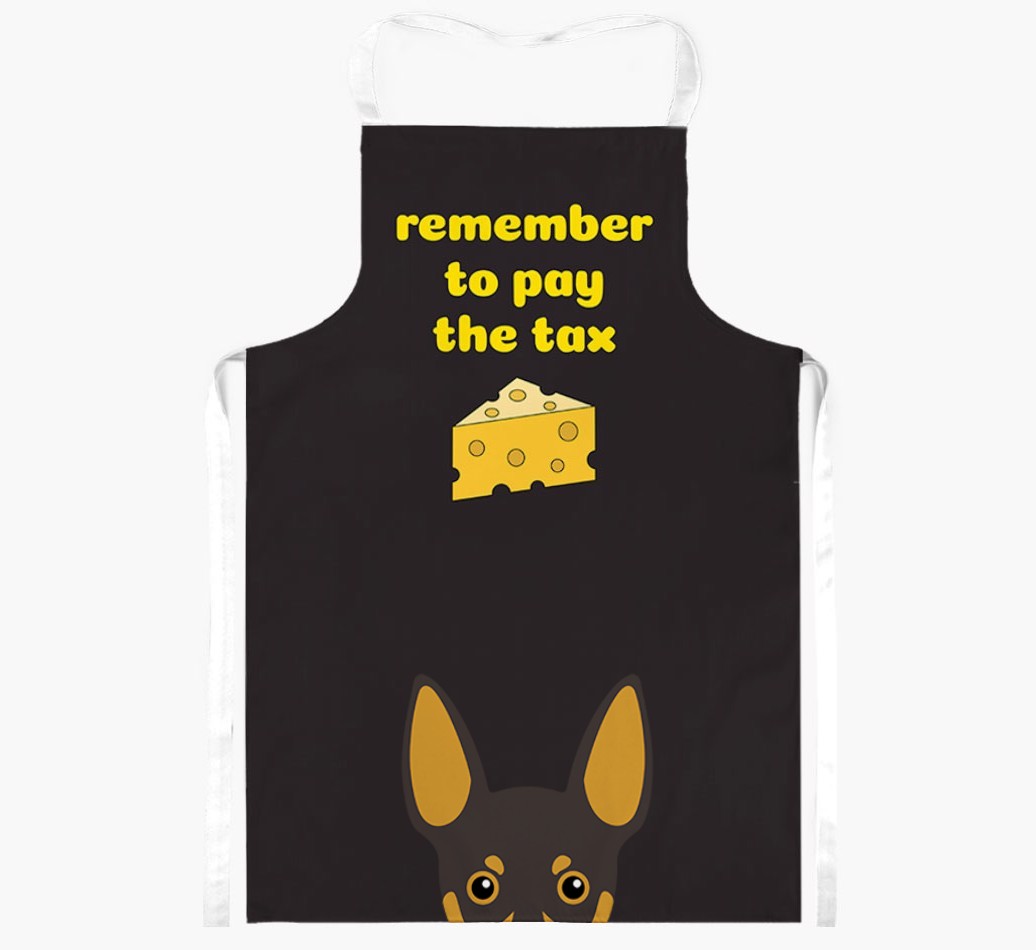 Pay The Tax: Personalised {breedFullName} Apron