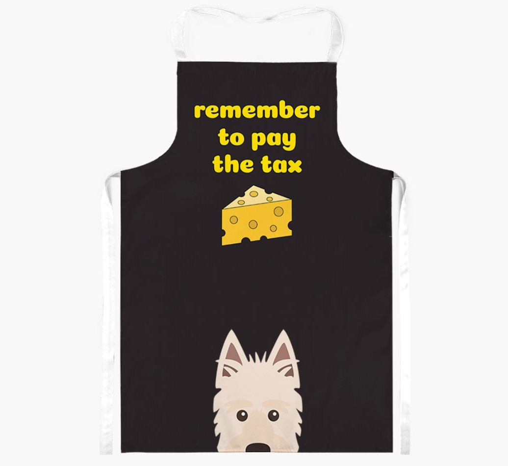 Pay The Tax: Personalised {breedFullName} Apron