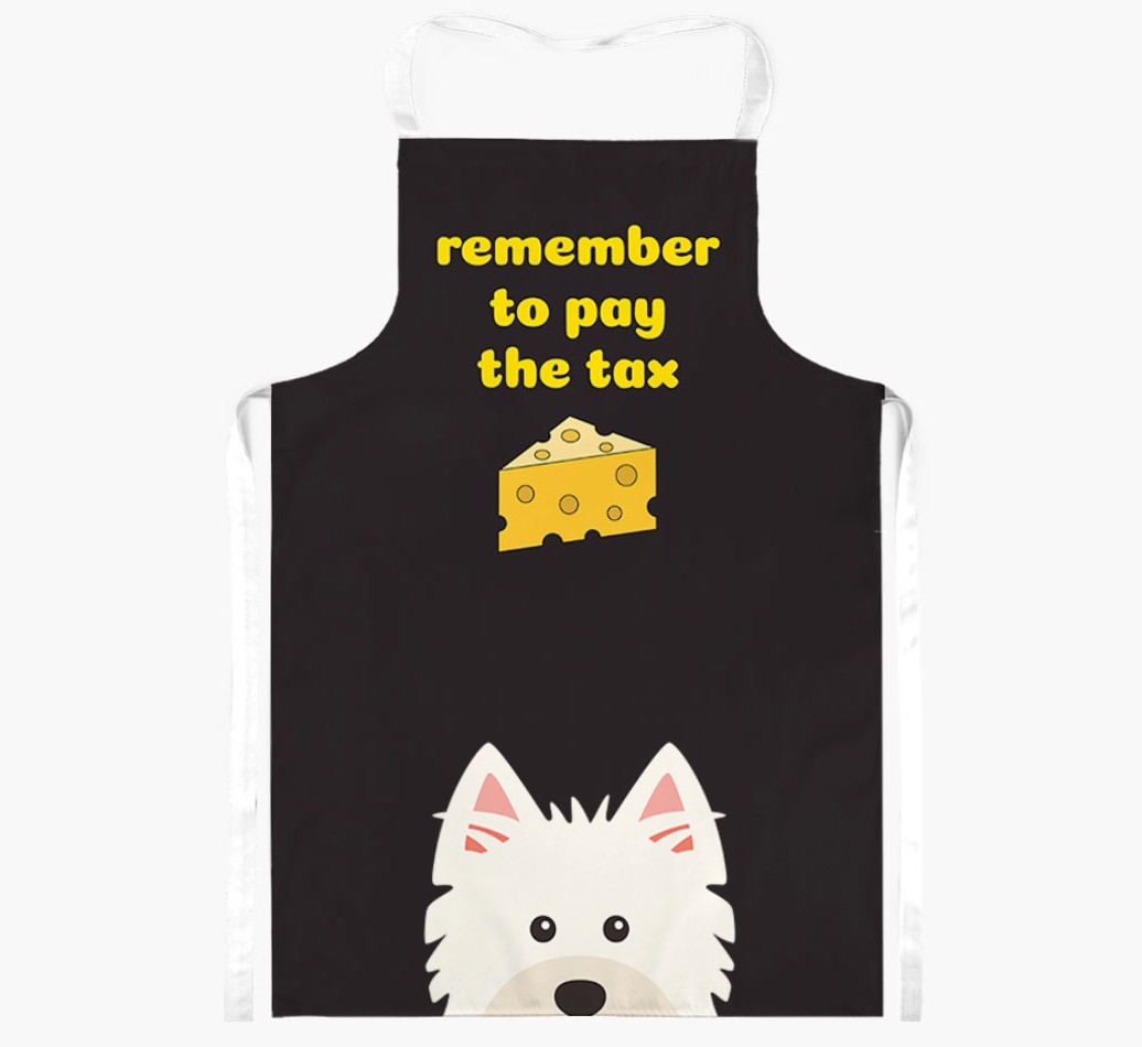 Pay The Tax: Personalised {breedFullName} Apron