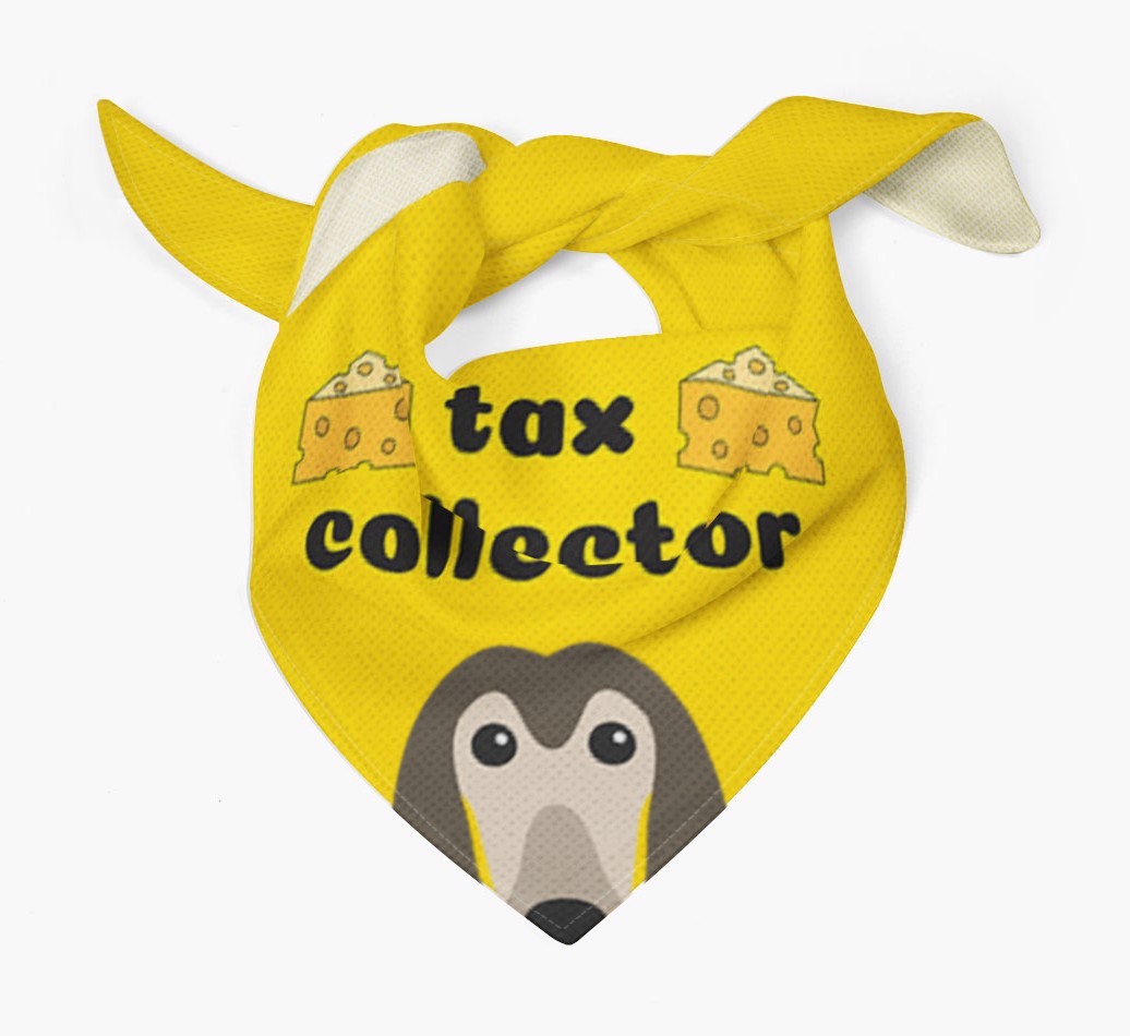 Tax Collector: Personalised {breedFullName} Bandana