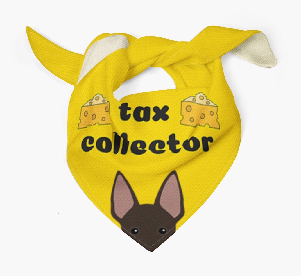 Tax Collector: Personalised {breedFullName} Bandana