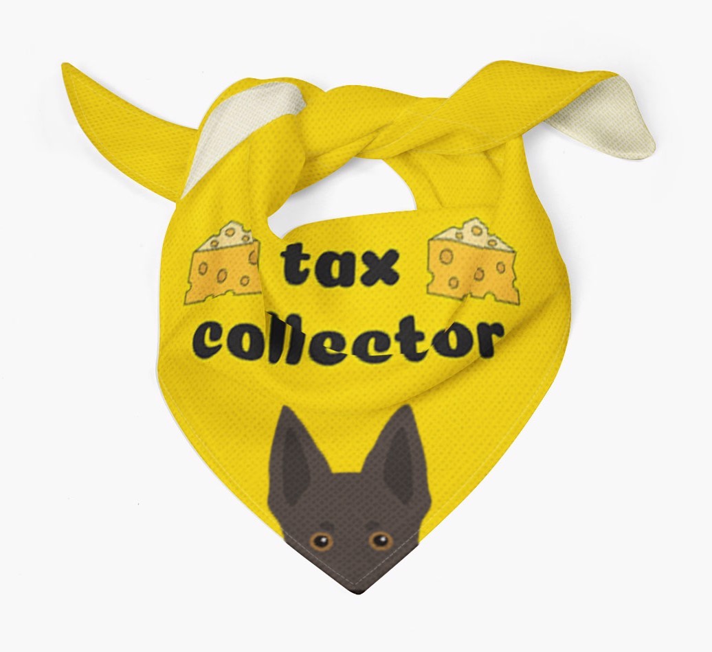 Tax Collector: Personalised {breedFullName} Bandana