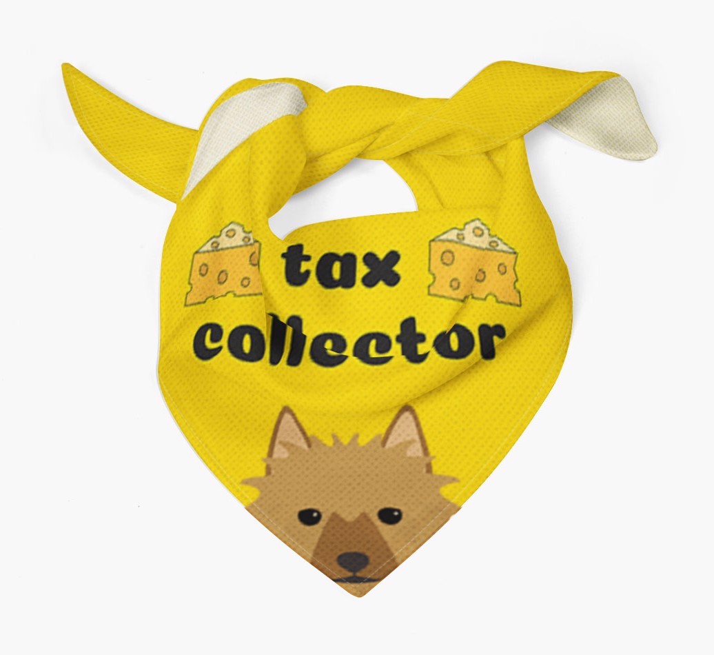 Tax Collector: Personalised {breedFullName} Bandana