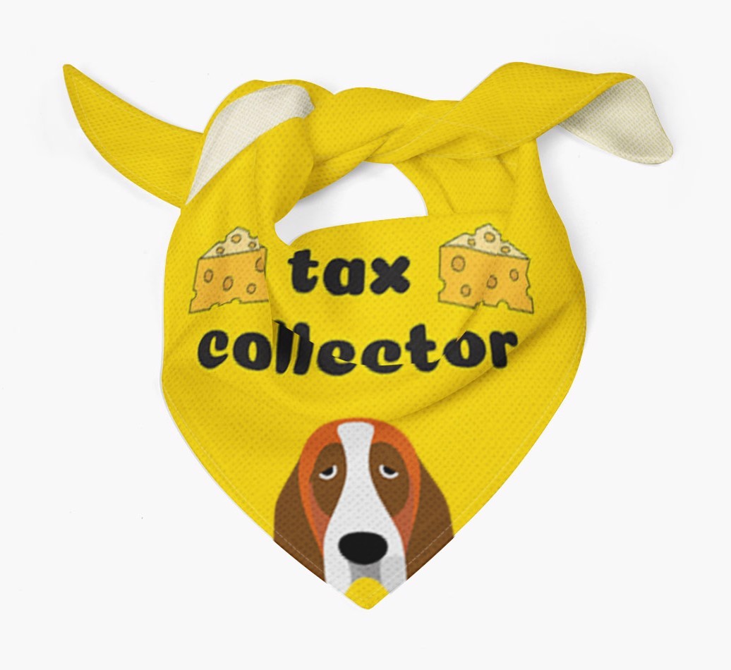 Tax Collector: Personalised {breedFullName} Bandana