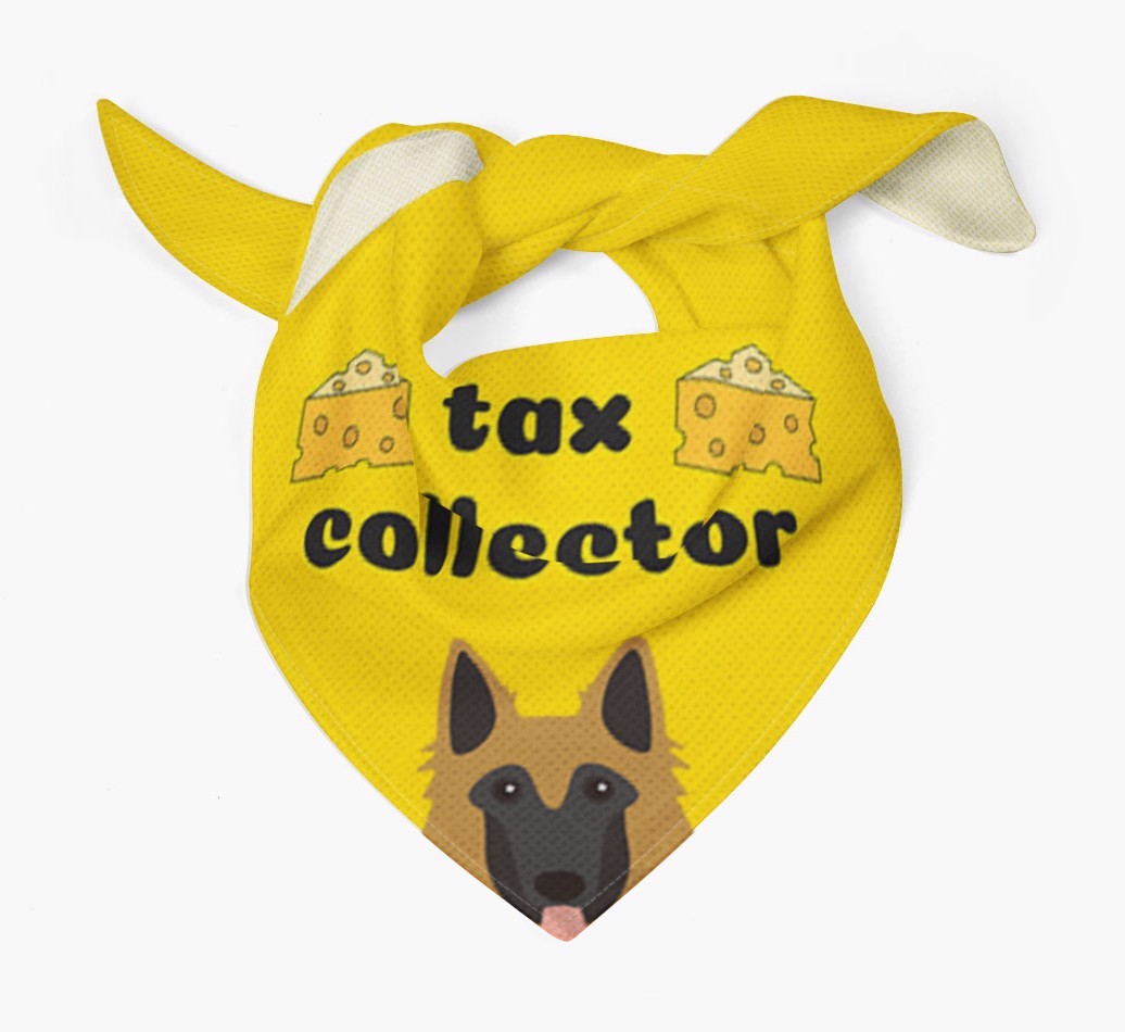 Tax Collector: Personalised {breedFullName} Bandana