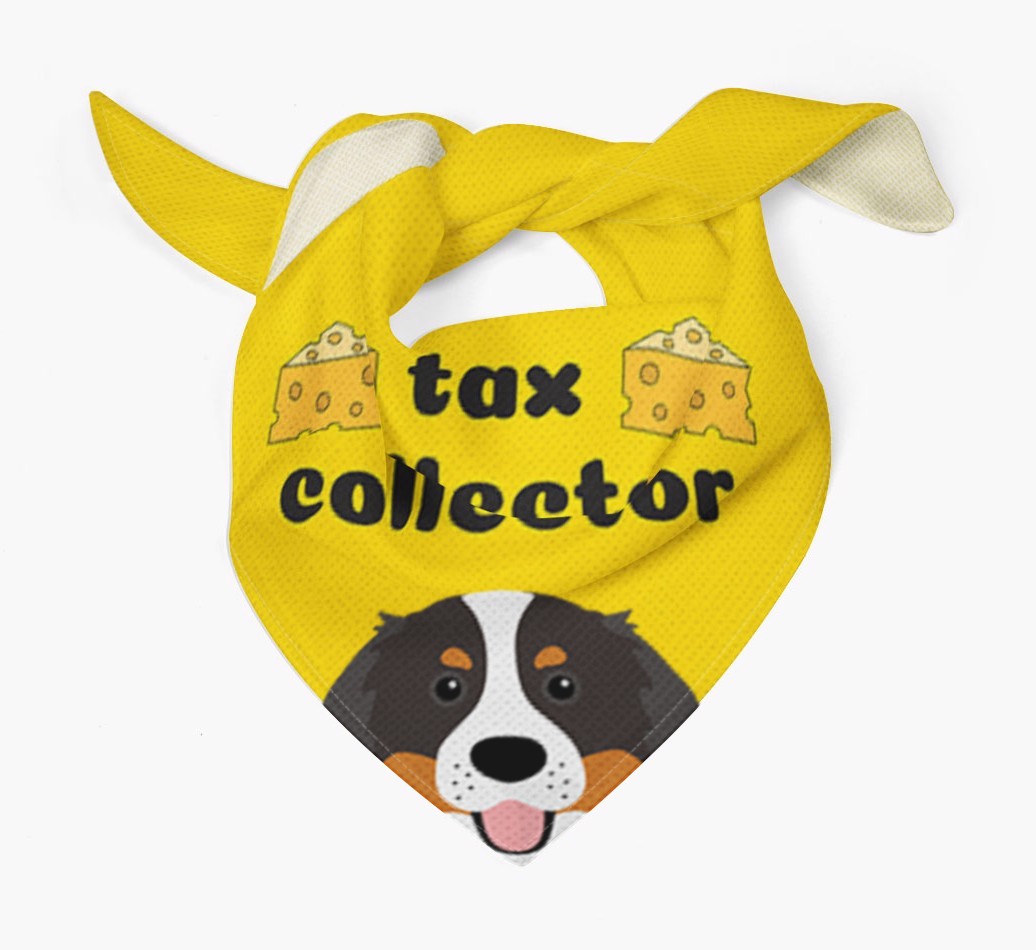 Tax Collector: Personalised {breedFullName} Bandana