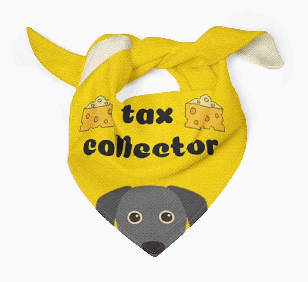 Tax Collector: Personalised {breedFullName} Bandana