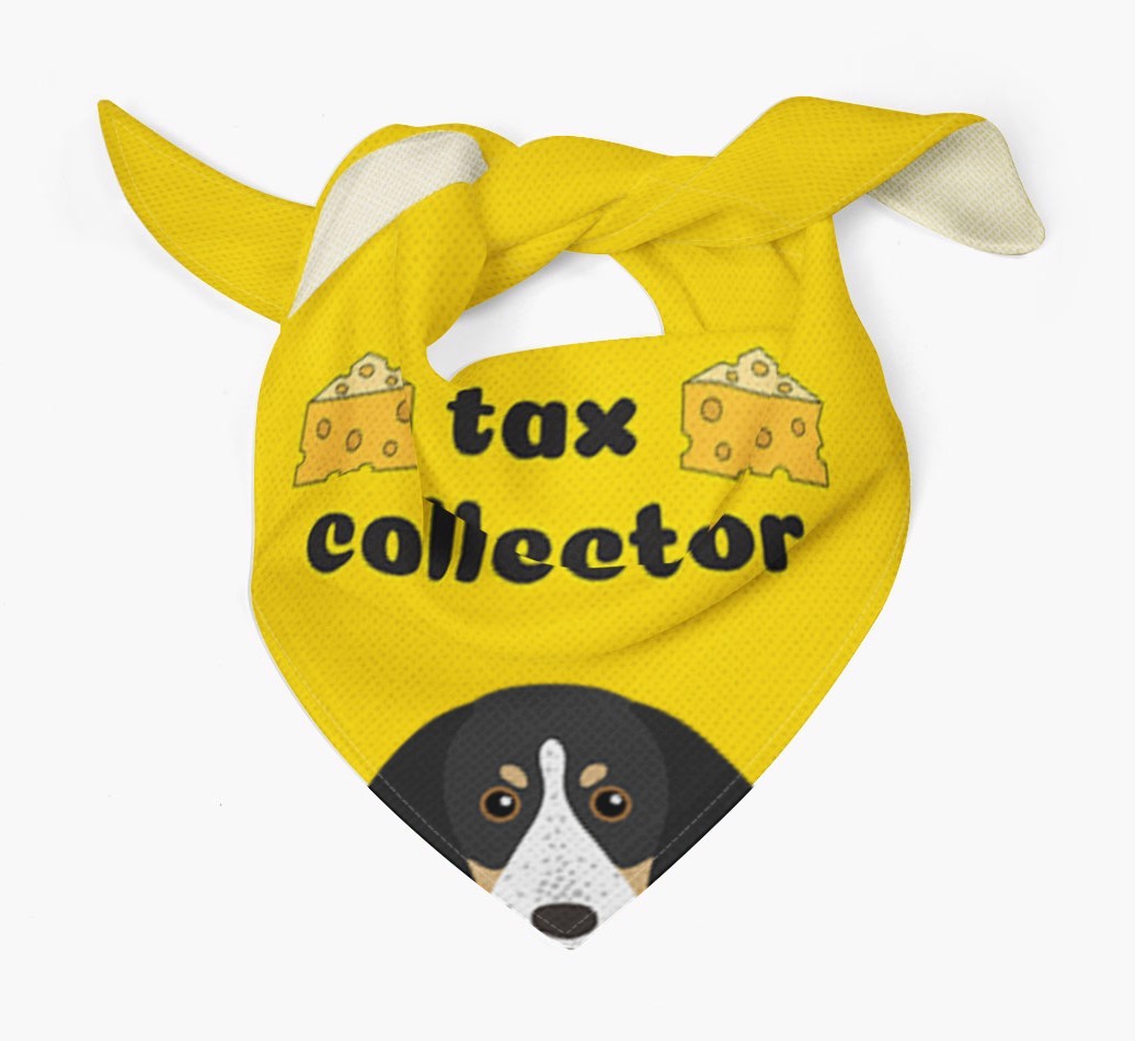 Tax Collector: Personalised {breedFullName} Bandana