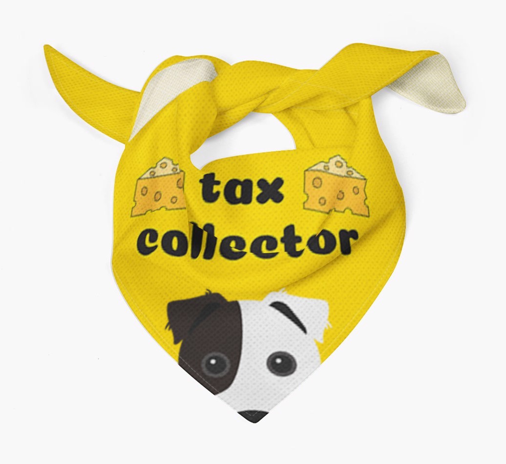 Tax Collector: Personalised {breedFullName} Bandana