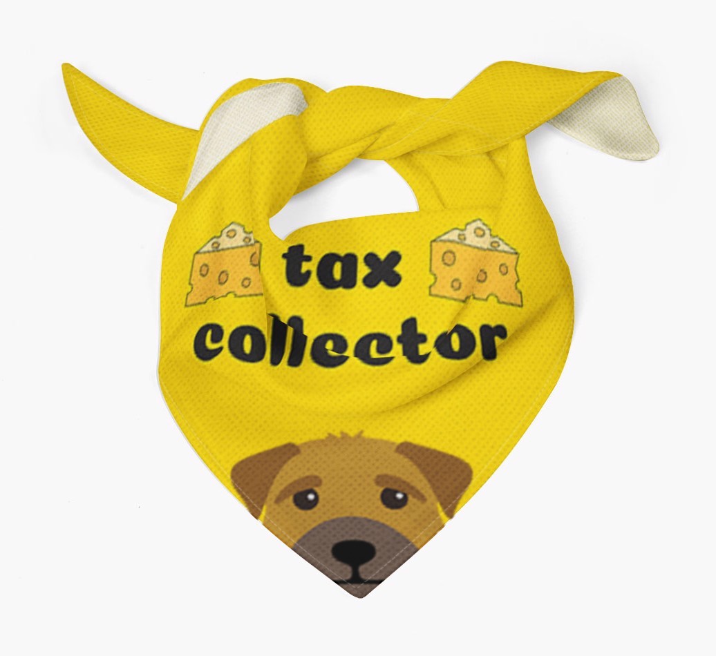 Tax Collector: Personalised {breedFullName} Bandana