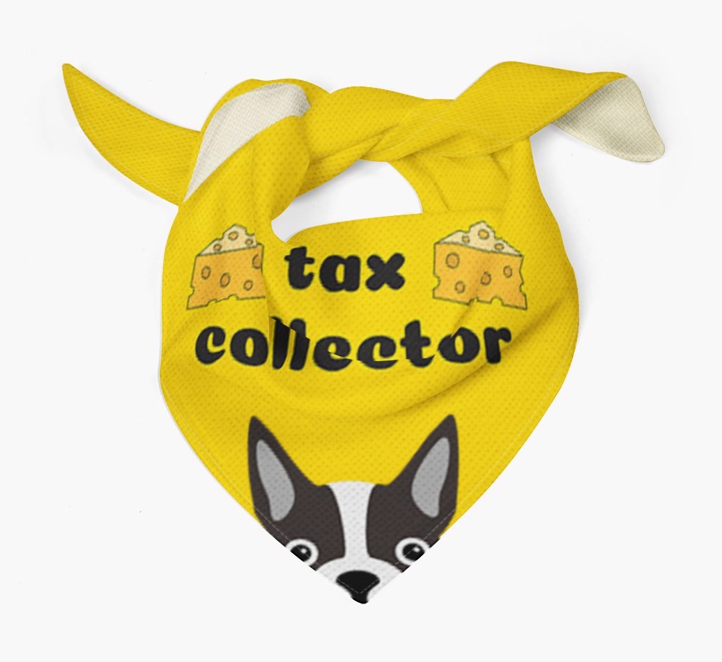 Tax Collector: Personalised {breedFullName} Bandana