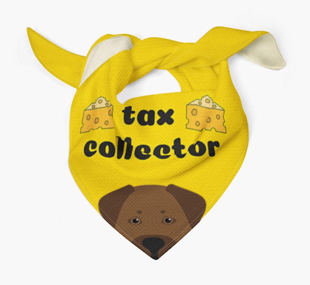 Tax Collector: Personalised {breedFullName} Bandana