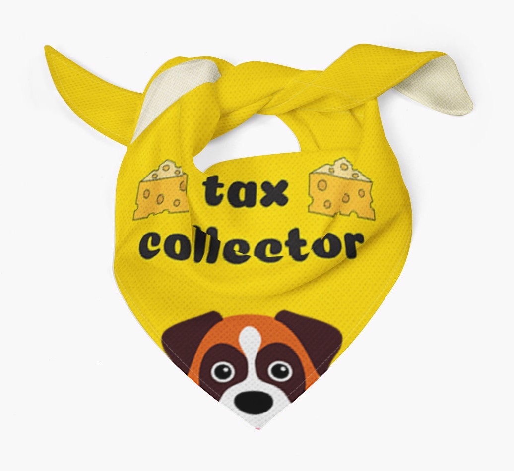 Tax Collector: Personalised {breedFullName} Bandana