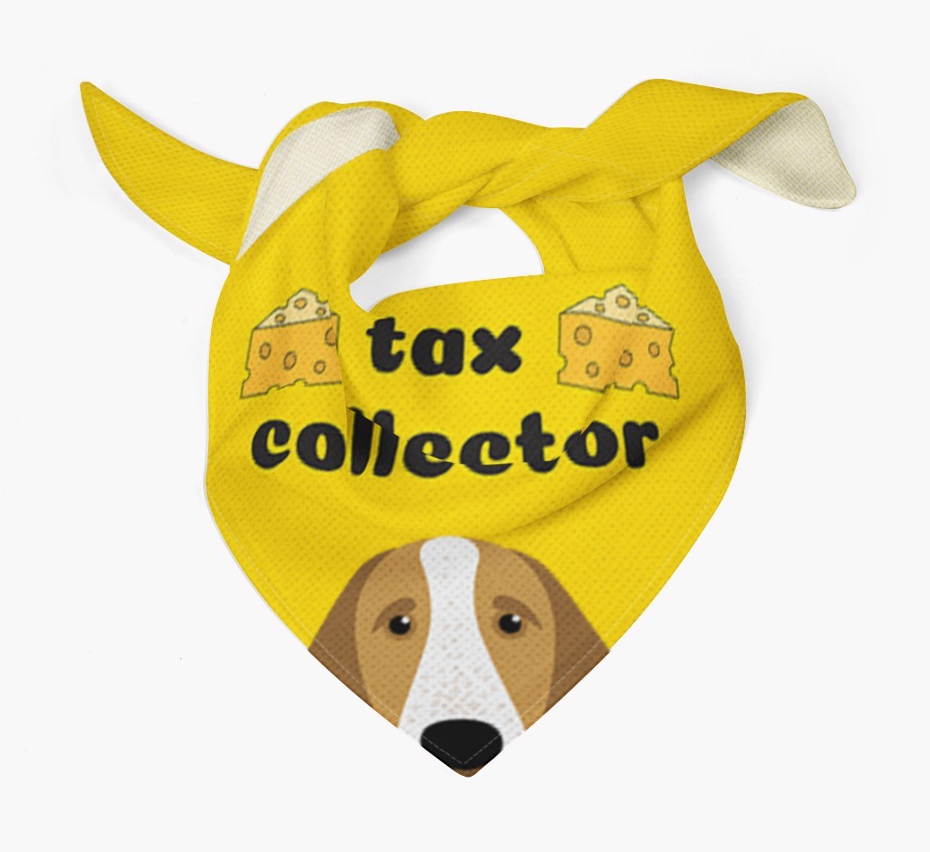 Tax Collector: Personalised {breedFullName} Bandana