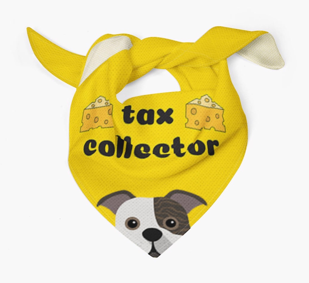 Tax Collector: Personalised {breedFullName} Bandana
