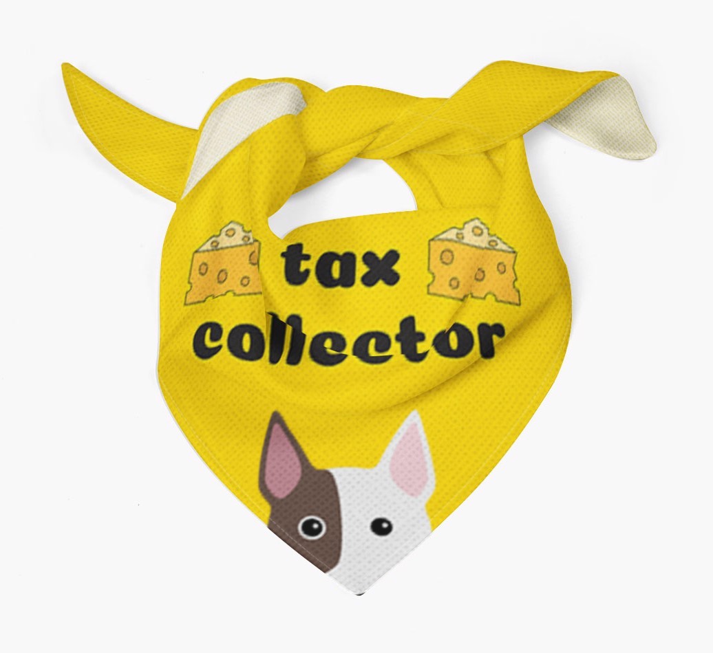 Tax Collector: Personalised {breedFullName} Bandana