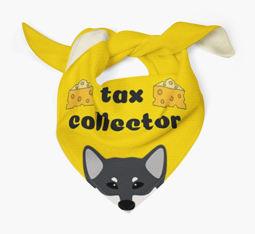 Tax Collector: Personalised {breedFullName} Bandana