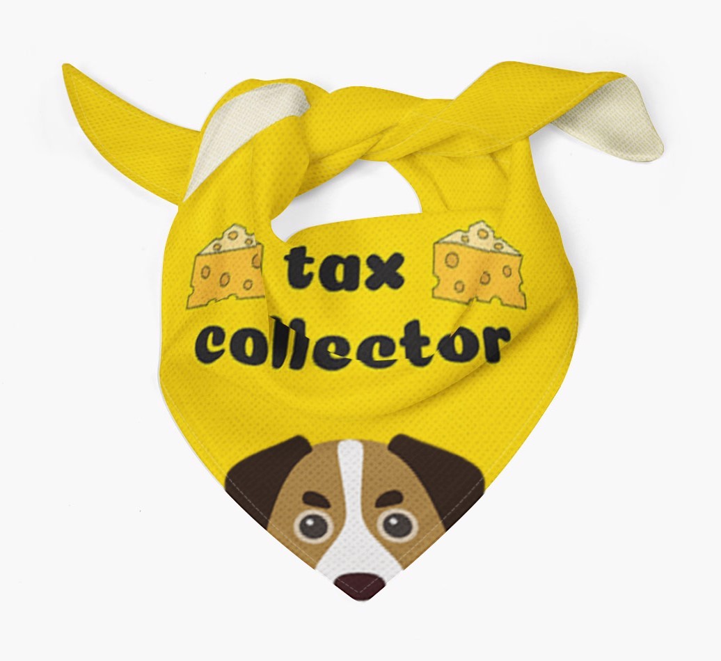 Tax Collector: Personalised {breedFullName} Bandana