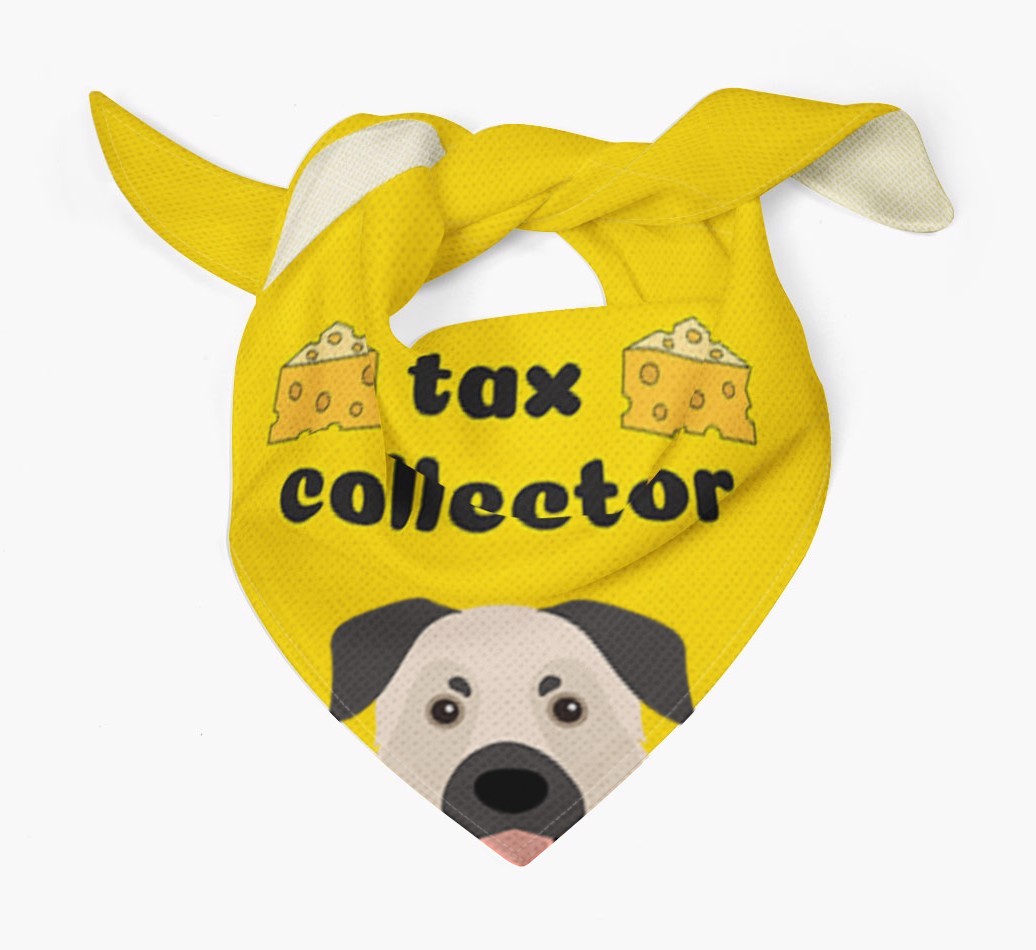 Tax Collector: Personalised {breedFullName} Bandana