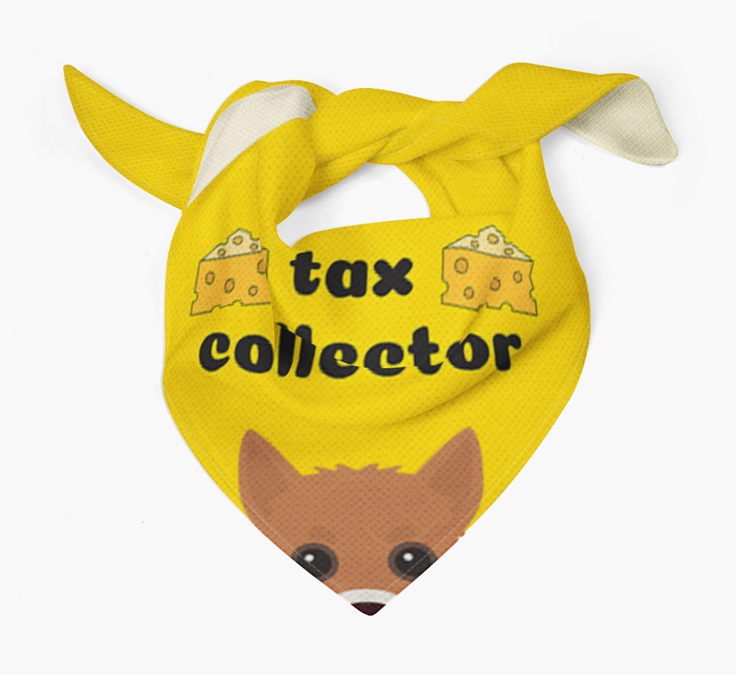 Tax Collector: Personalised {breedFullName} Bandana