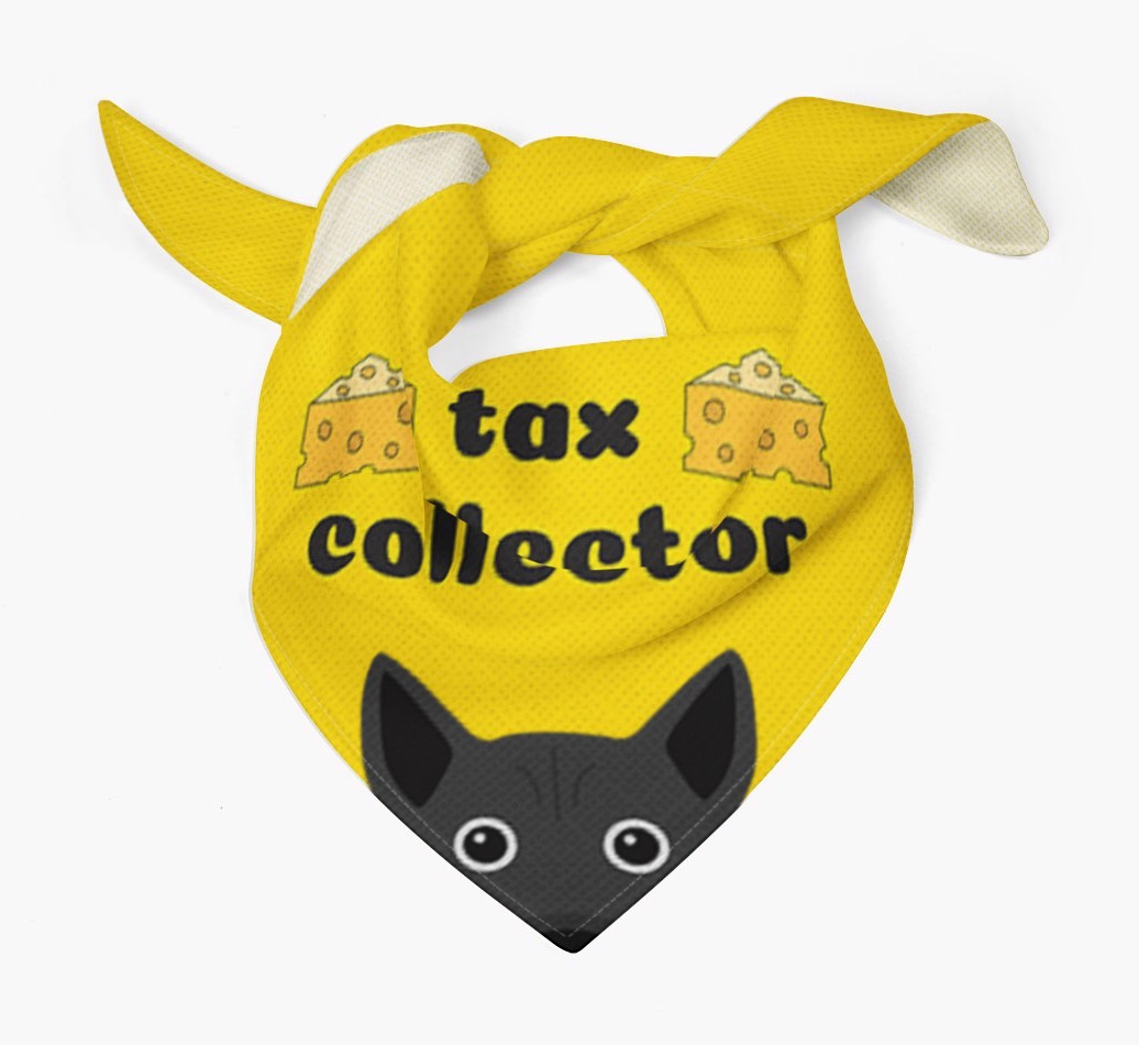 Tax Collector: Personalised {breedFullName} Bandana