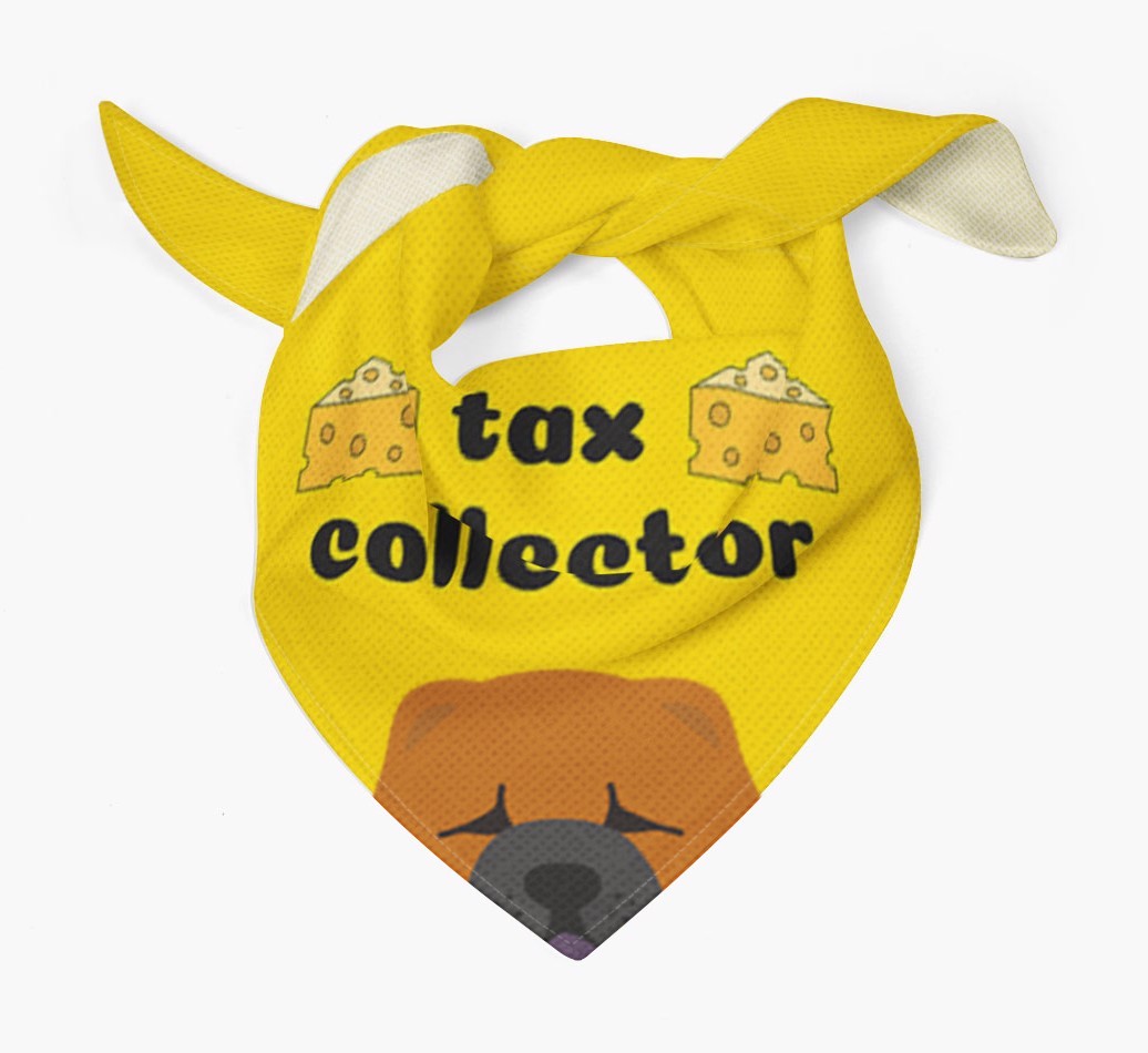 Tax Collector: Personalised {breedFullName} Bandana