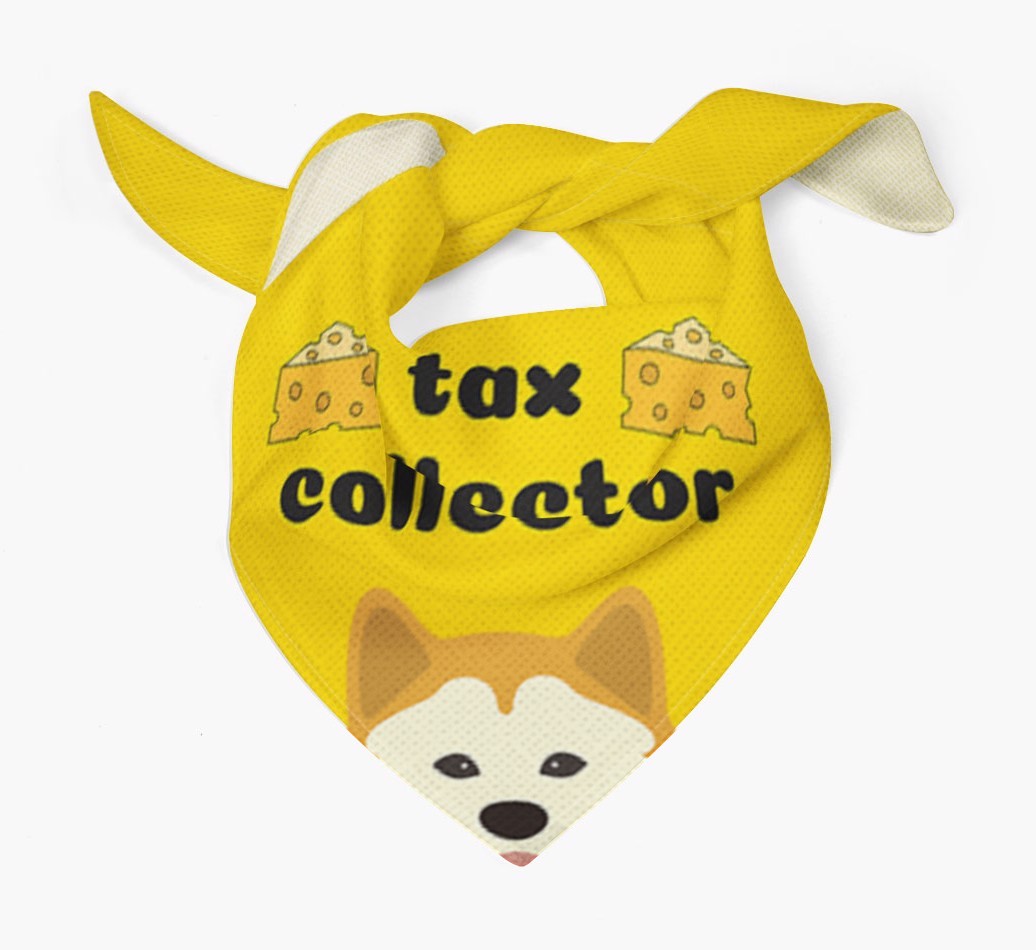 Tax Collector: Personalised {breedFullName} Bandana