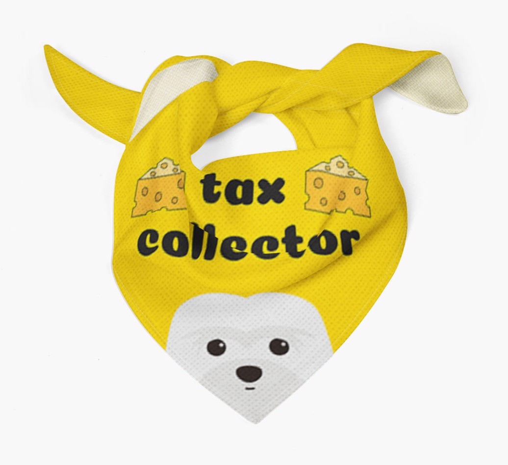 Tax Collector: Personalised {breedFullName} Bandana