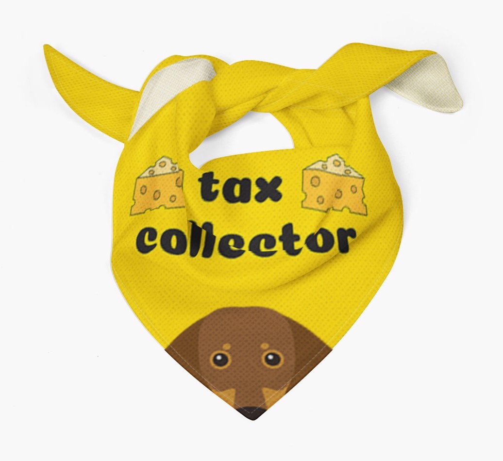 Tax Collector: Personalised {breedFullName} Bandana