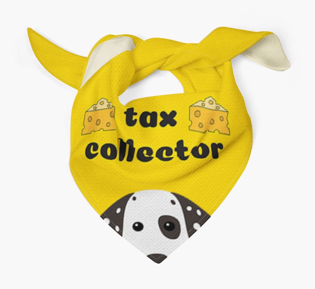 Tax Collector: Personalised {breedFullName} Bandana