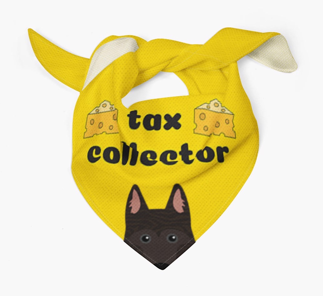 Tax Collector: Personalised {breedFullName} Bandana