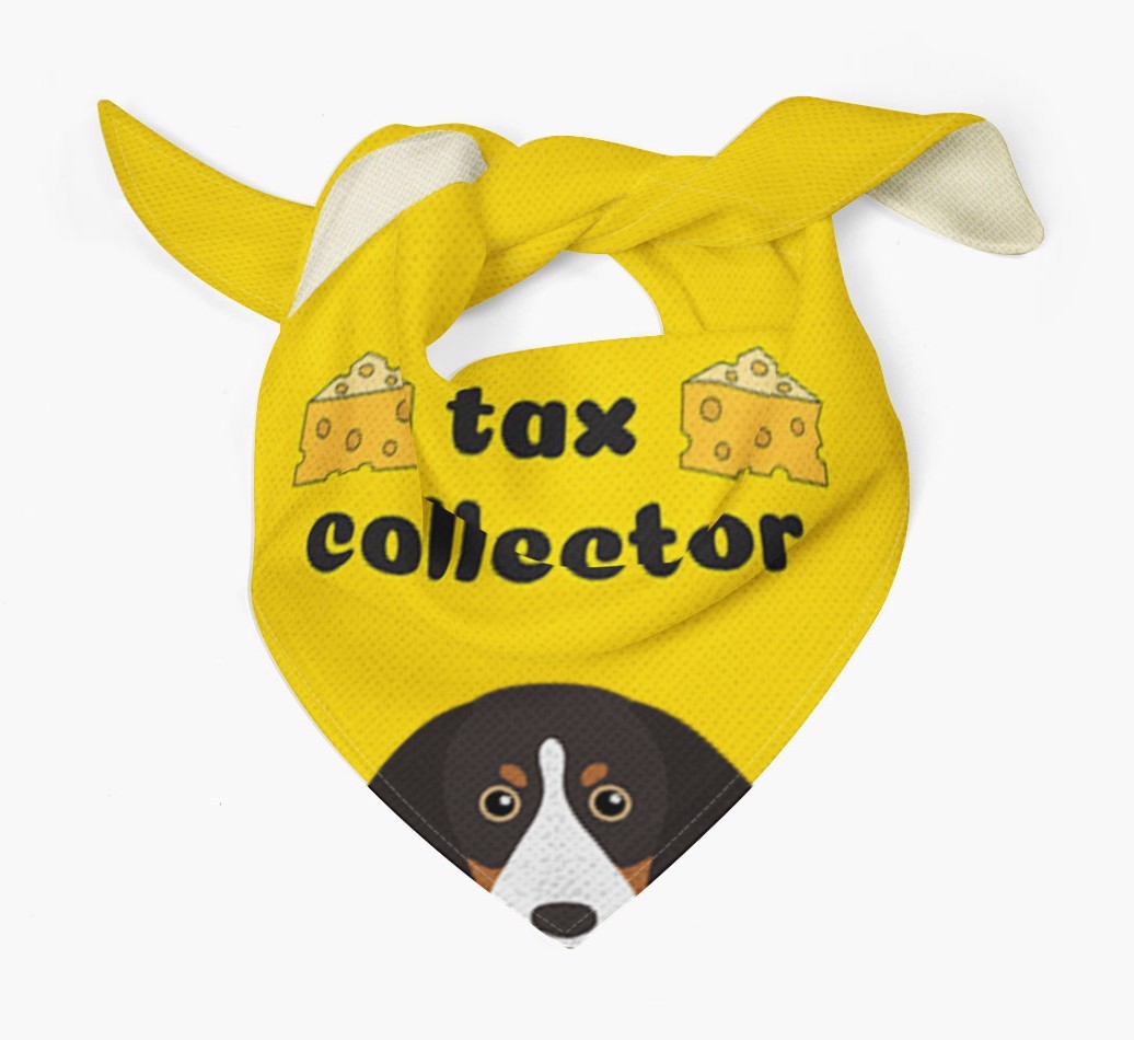 Tax Collector: Personalised {breedFullName} Bandana