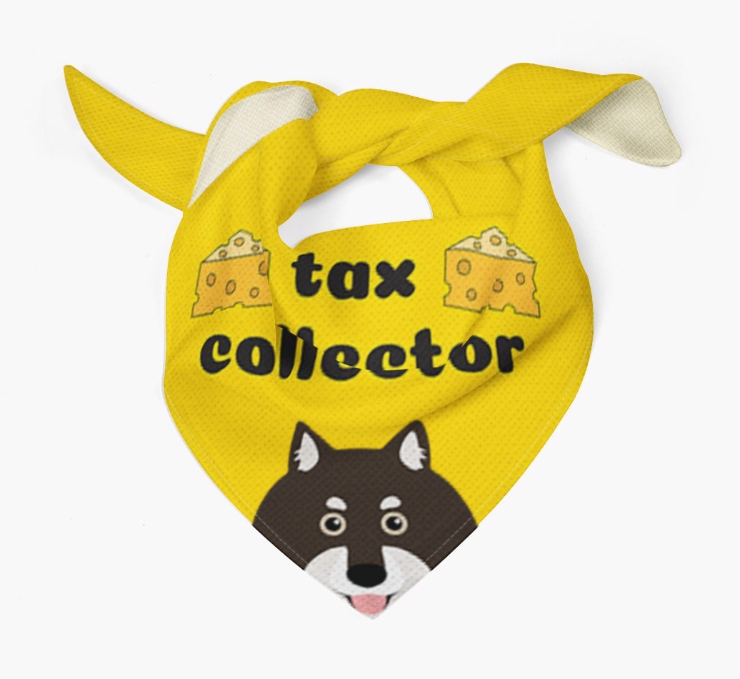 Tax Collector: Personalised {breedFullName} Bandana