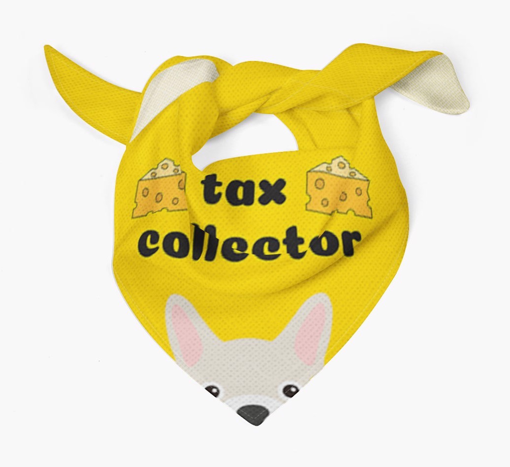 Tax Collector: Personalised {breedFullName} Bandana