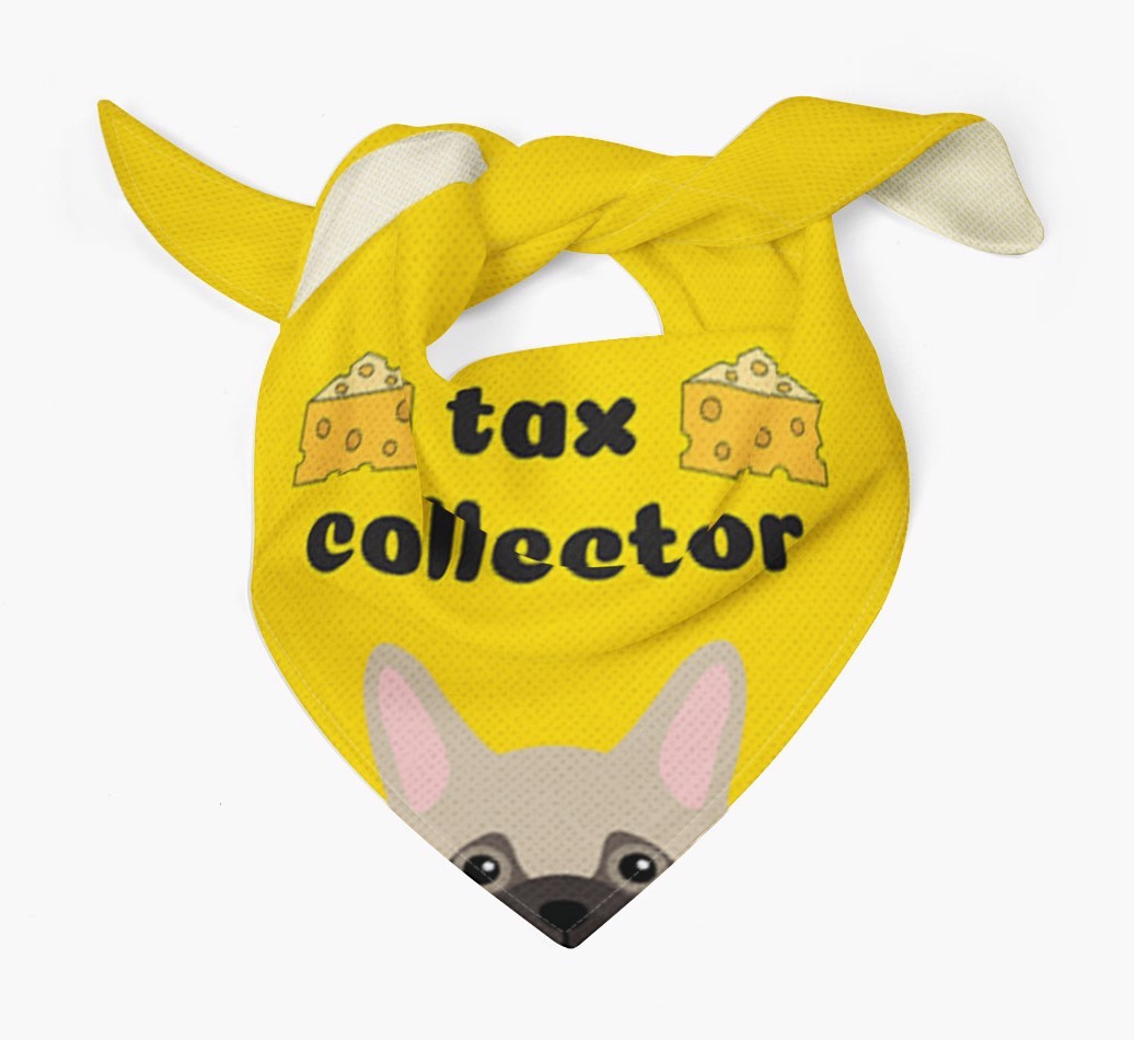 Tax Collector: Personalised {breedFullName} Bandana