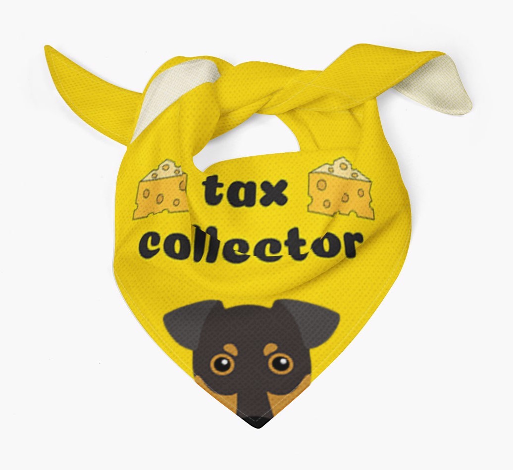 Tax Collector: Personalised {breedFullName} Bandana