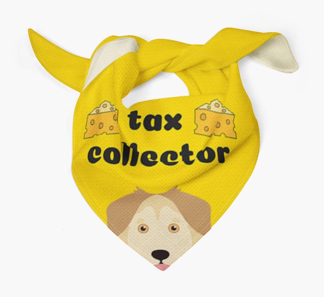 Tax Collector: Personalised {breedFullName} Bandana
