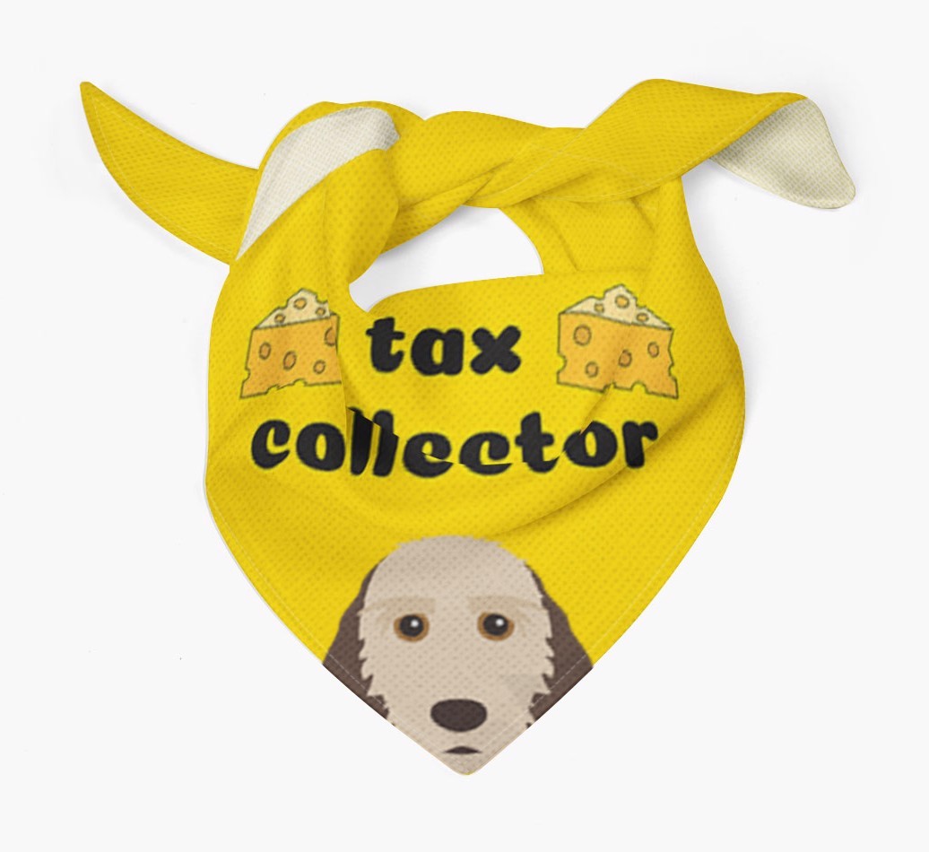 Tax Collector: Personalised {breedFullName} Bandana
