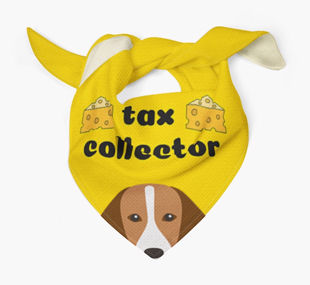 Tax Collector: Personalised {breedFullName} Bandana