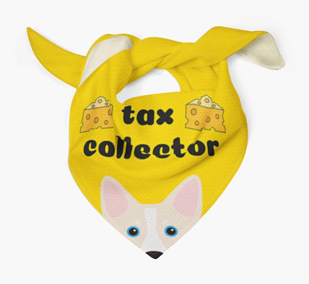 Tax Collector: Personalised {breedFullName} Bandana