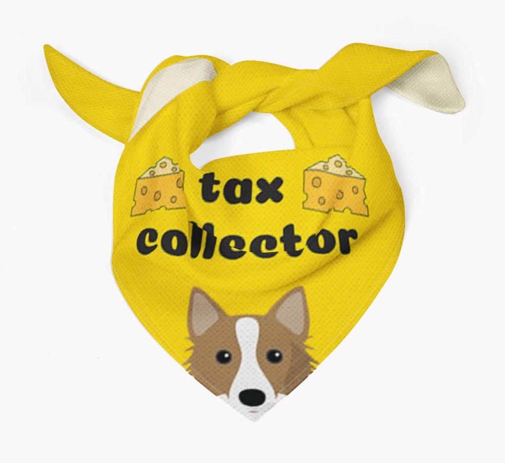Tax Collector: Personalised {breedFullName} Bandana