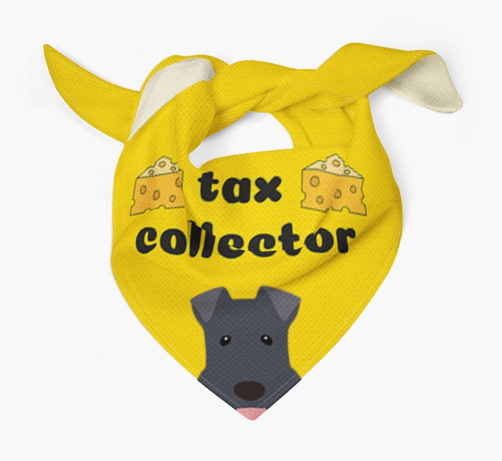 Tax Collector: Personalised {breedFullName} Bandana