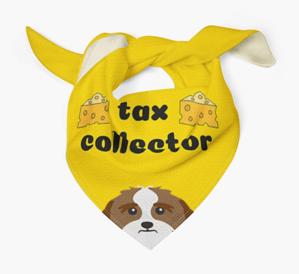 Tax Collector: Personalised {breedFullName} Bandana