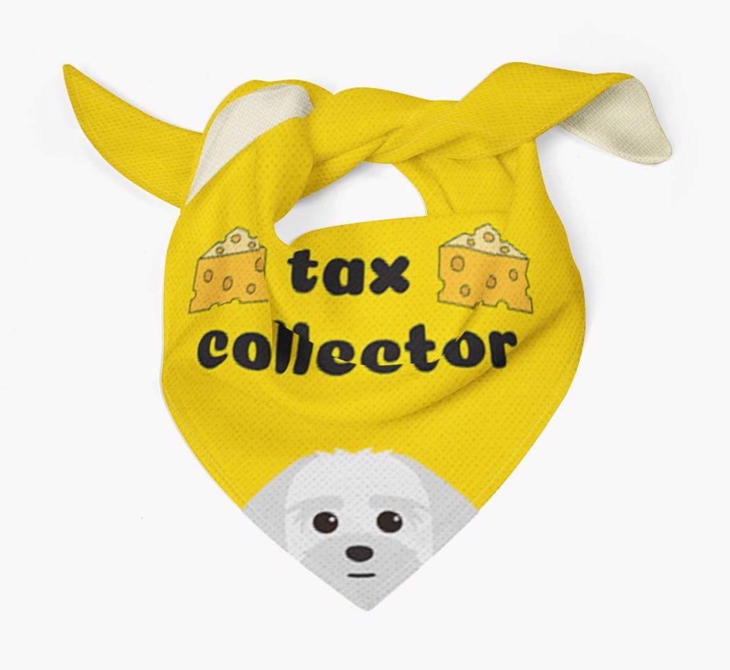 Tax Collector: Personalised {breedFullName} Bandana